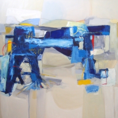 HORIZONTE, Omar Gatica, óleo, 130 x 150 cm. Febrero 2007